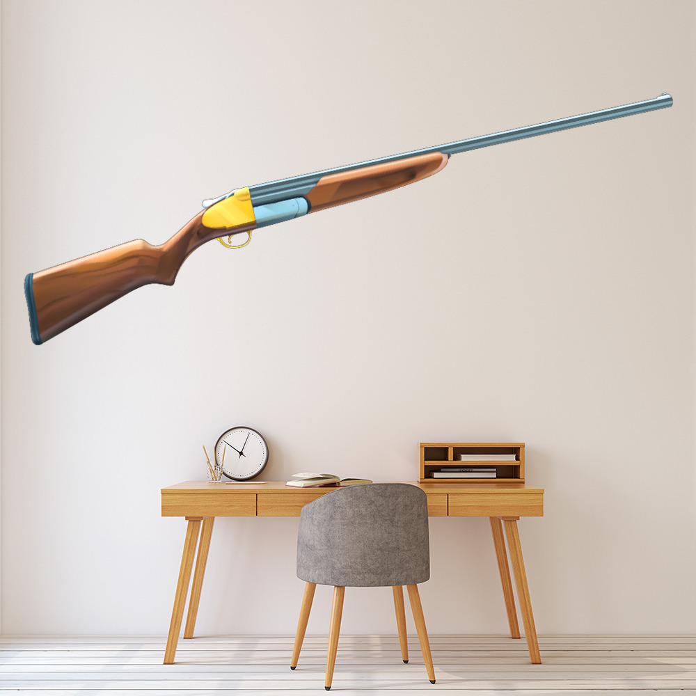 Shotgun Hunting Gun Wall Sticker | Icon Wall Stickers
